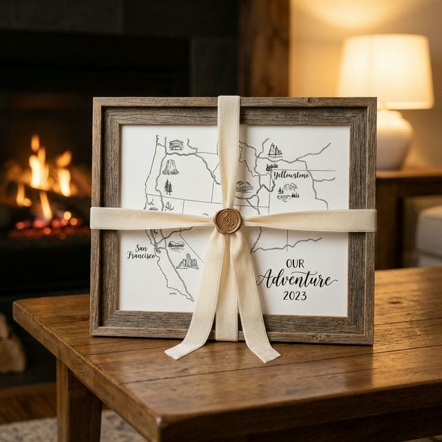 Unique Travel Gift Ideas: Why Custom Route Maps Are the Perfect Present