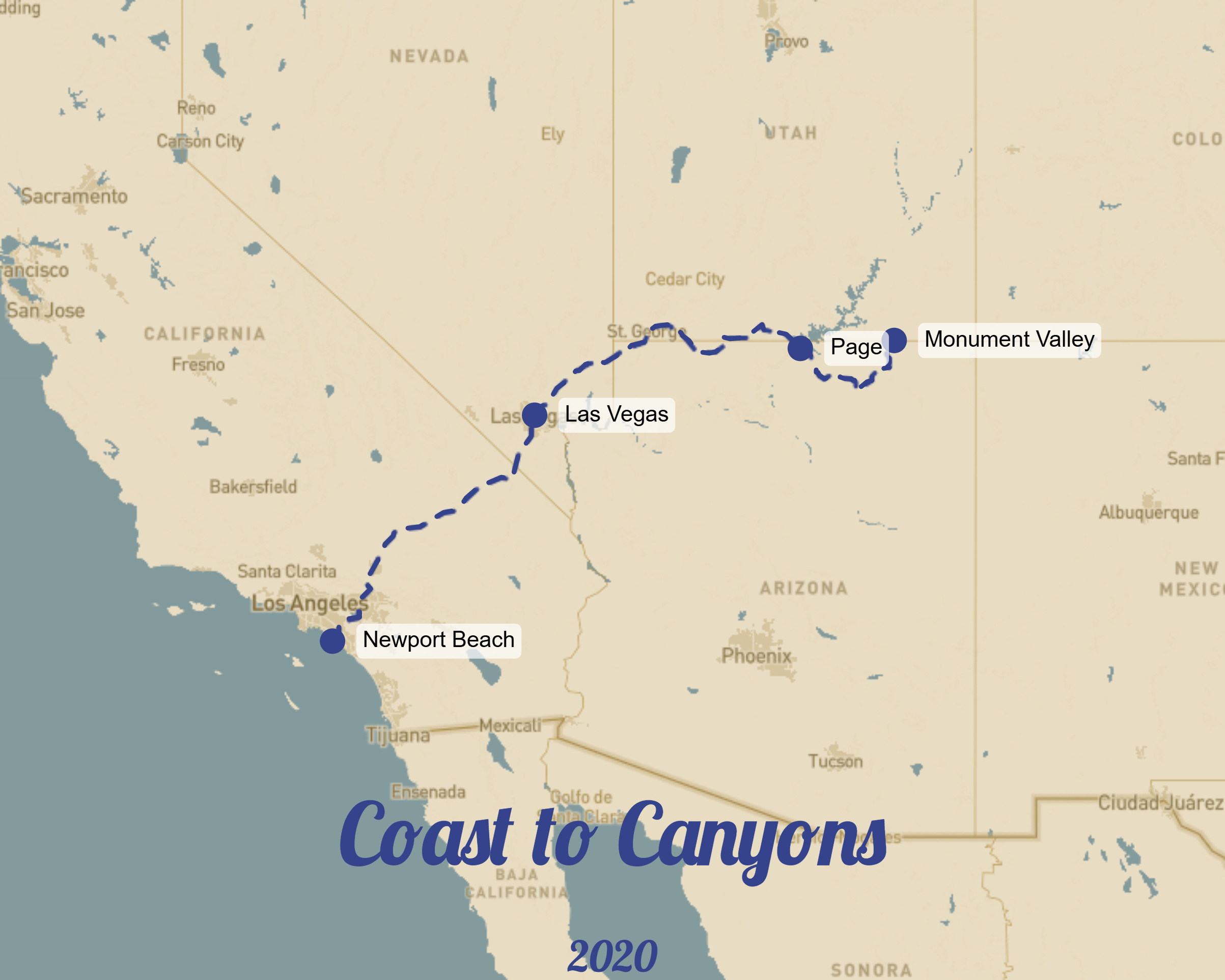 Coast To Canyons